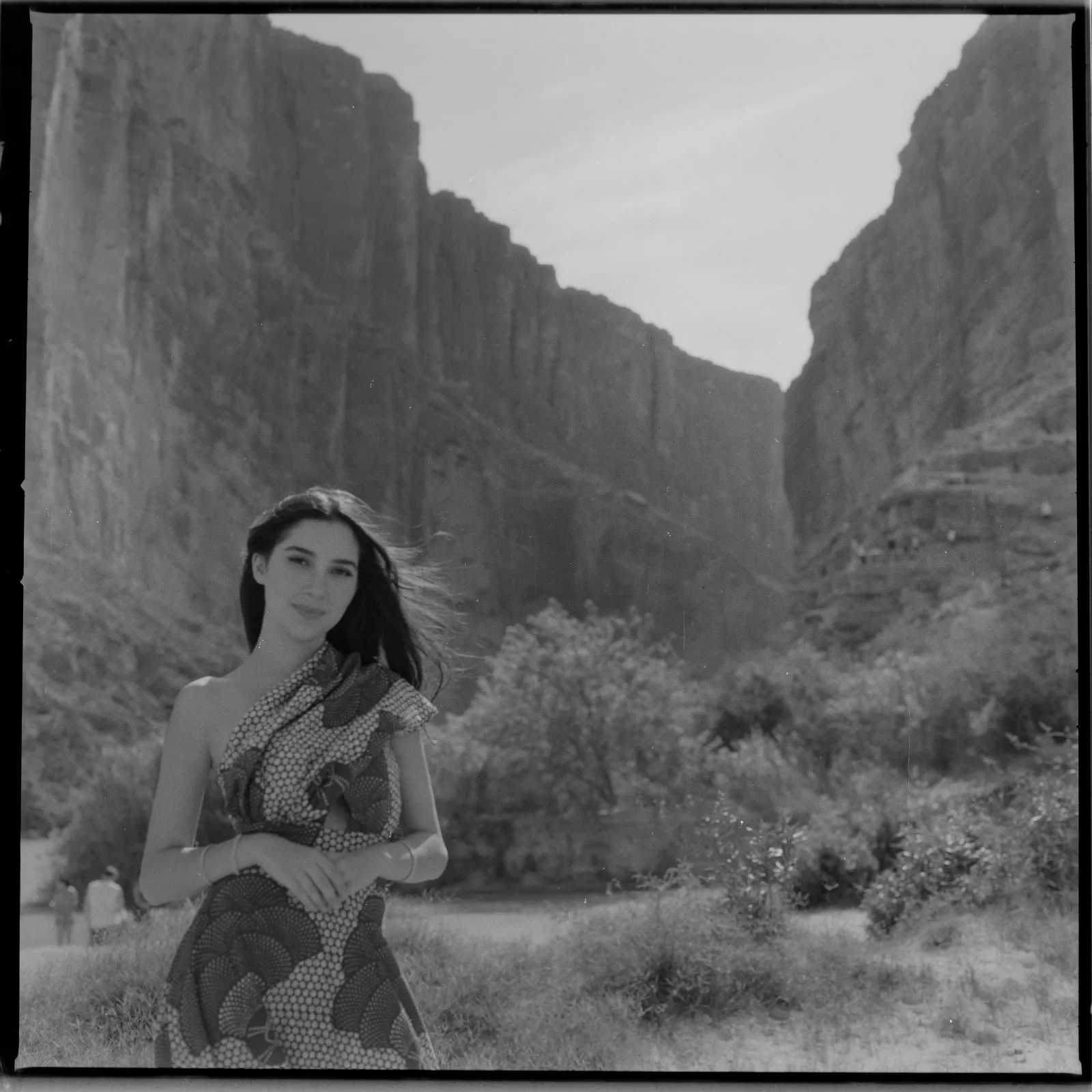 Ran into a photographer at Santa Elena canyon taking graduation photos at the coolest location ever. They graciously let me take a guest shot
