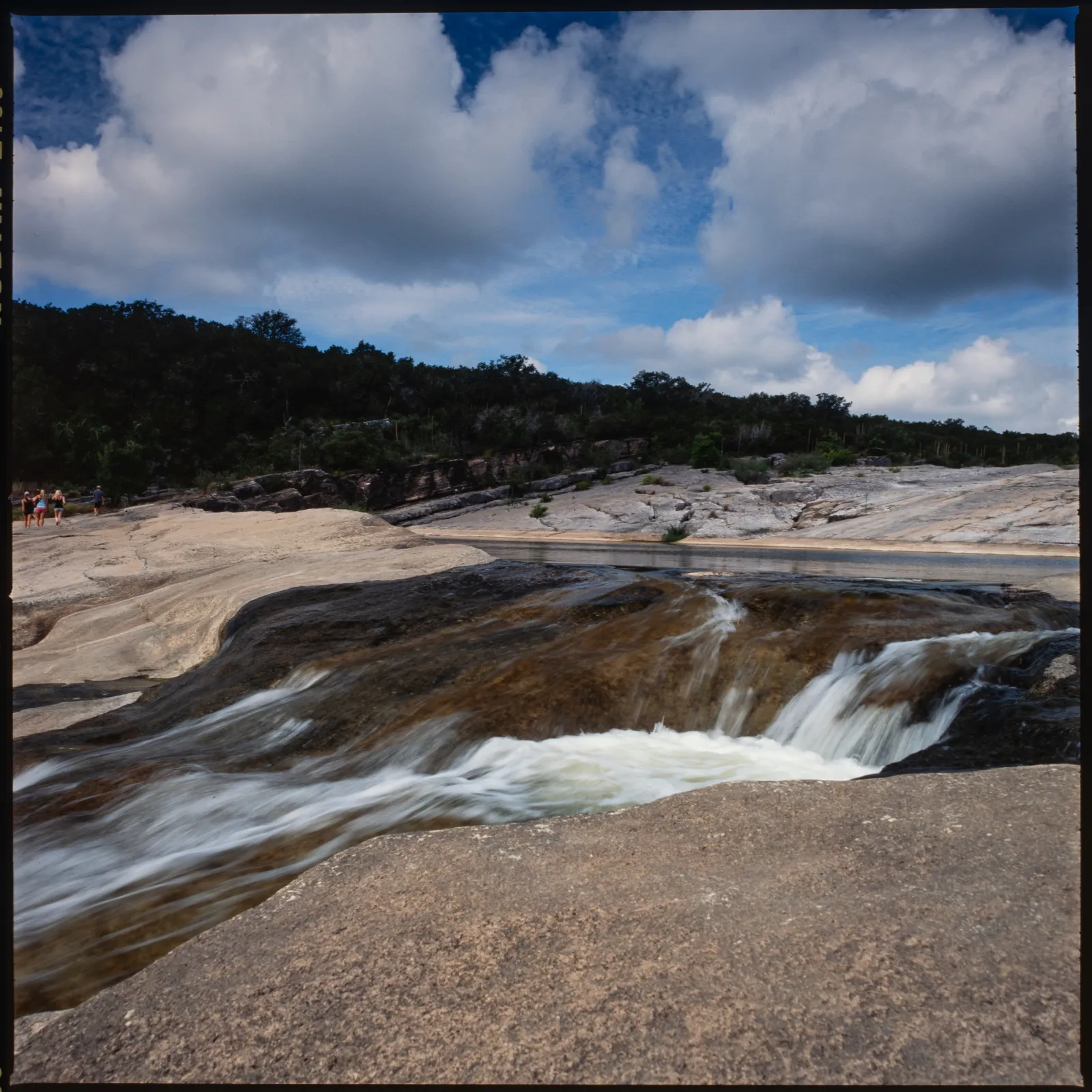 Another angle of the falls at Pedernales
